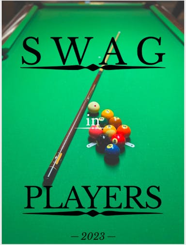 SWAG in PLAYERSのビラ
