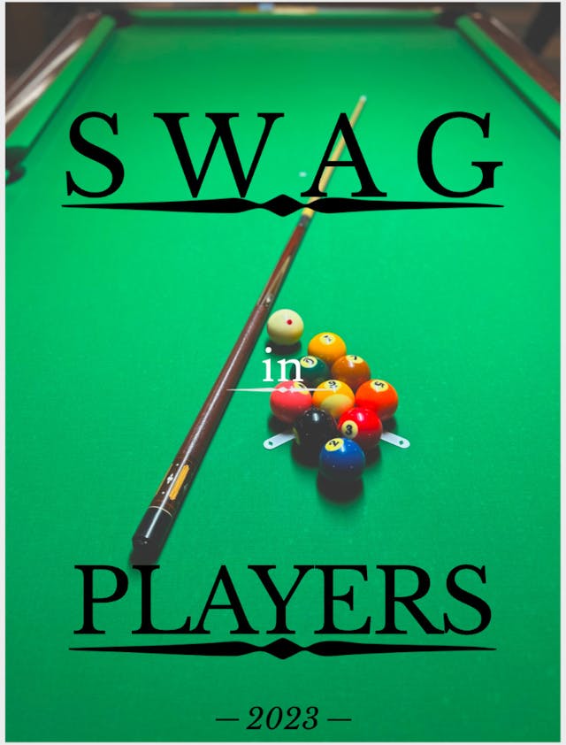 SWAG in PLAYERS新歓ビラ