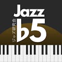 ジャズ研究会♭5のロゴ