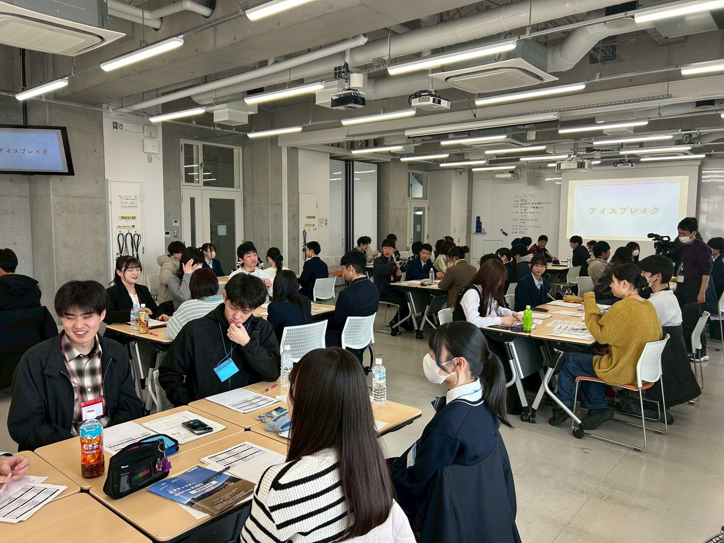 UP(宇大生プロジェクト)の活動の様子