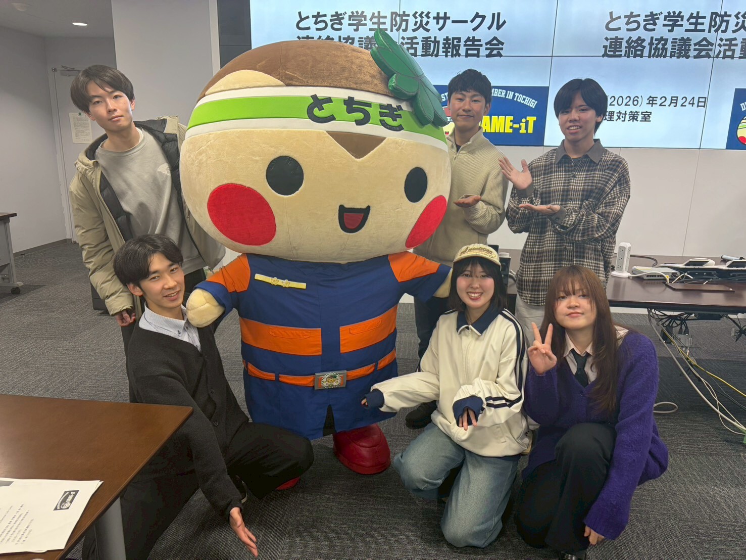 UP(宇大生プロジェクト)の活動の様子