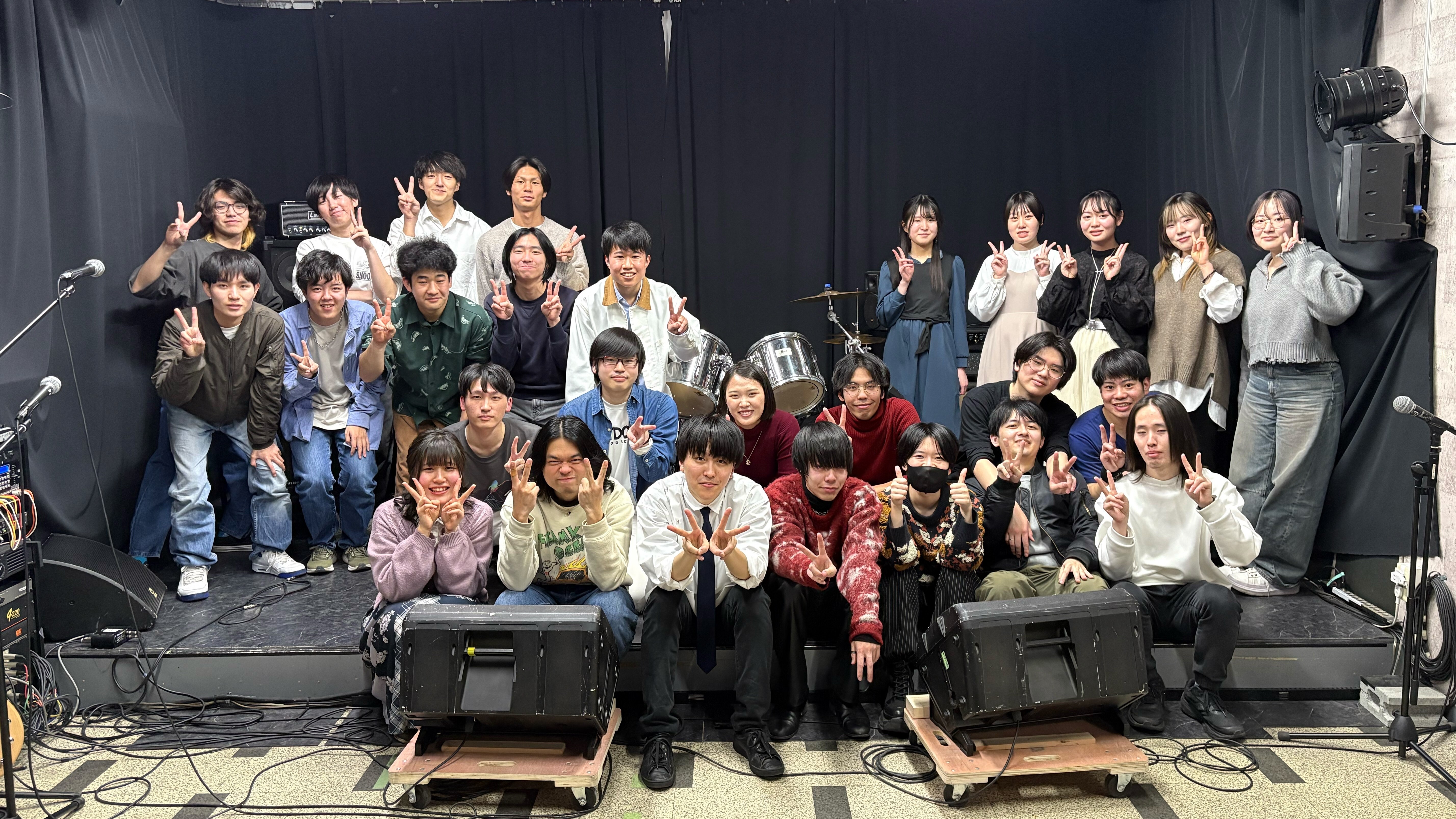 ブルース＆ロック同好会の活動の様子