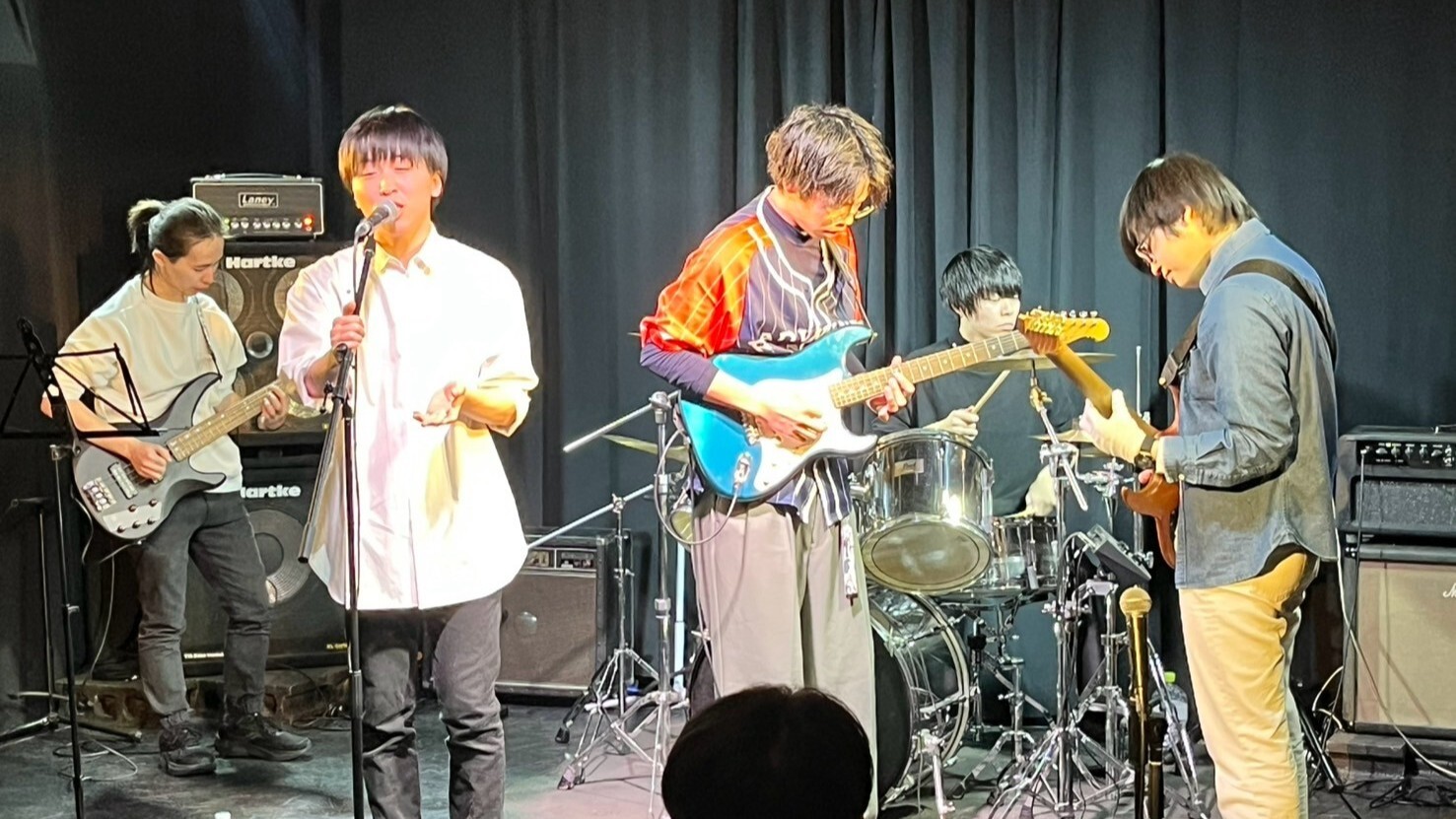 ブルース＆ロック同好会の活動の様子